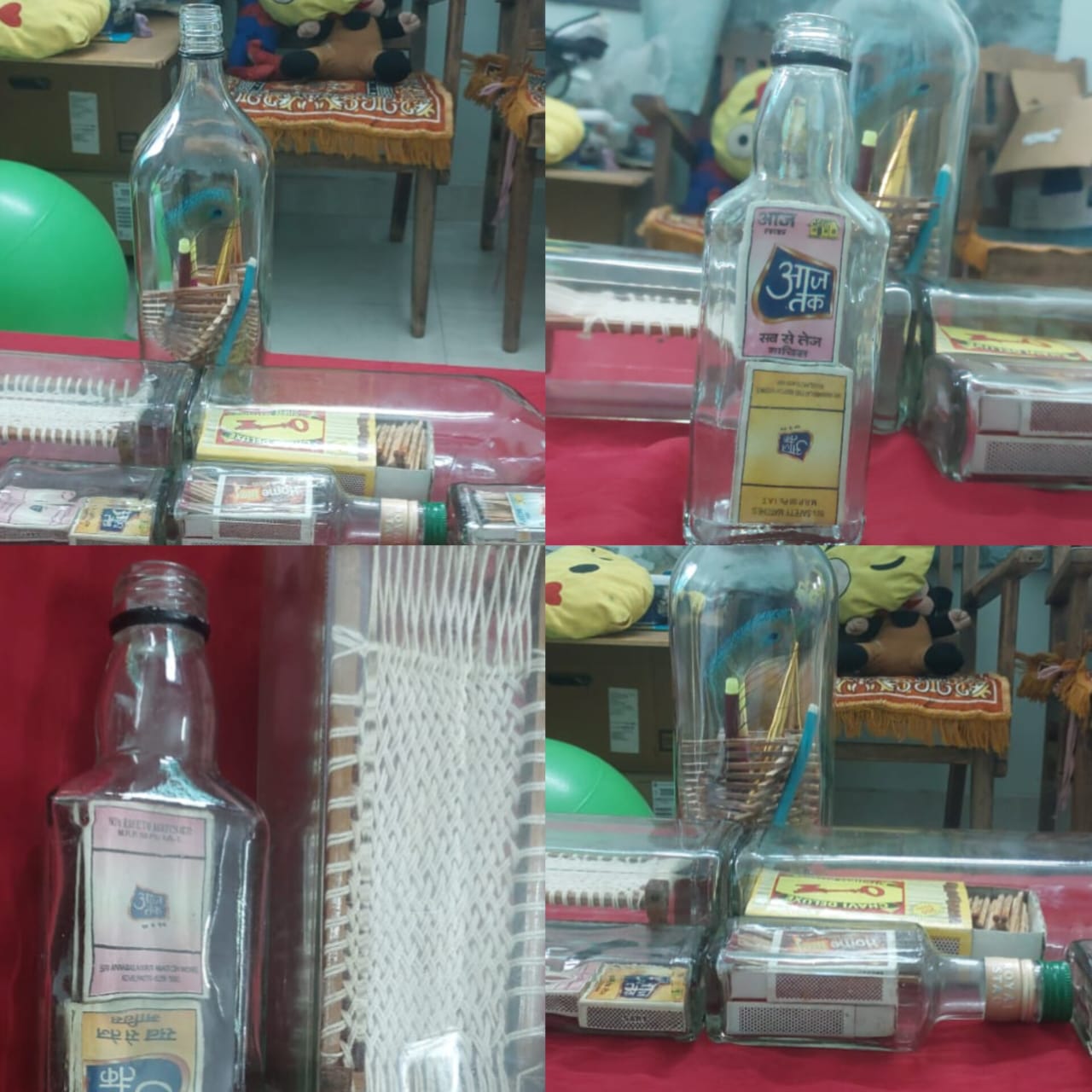 नागपुर के जयंत तांदुलकर ने बॉटल आर्ट में बनाया रिकॉर्ड!