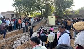 जालोर के सायला में दीवार के नीचे दबे मजदूर, हुई 3 मजदूरों की मौत