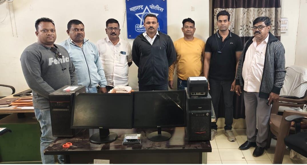 गणेशपेठ पुलिस की कार्रवाई, 58,360 रुपये की सामग्री जब्त