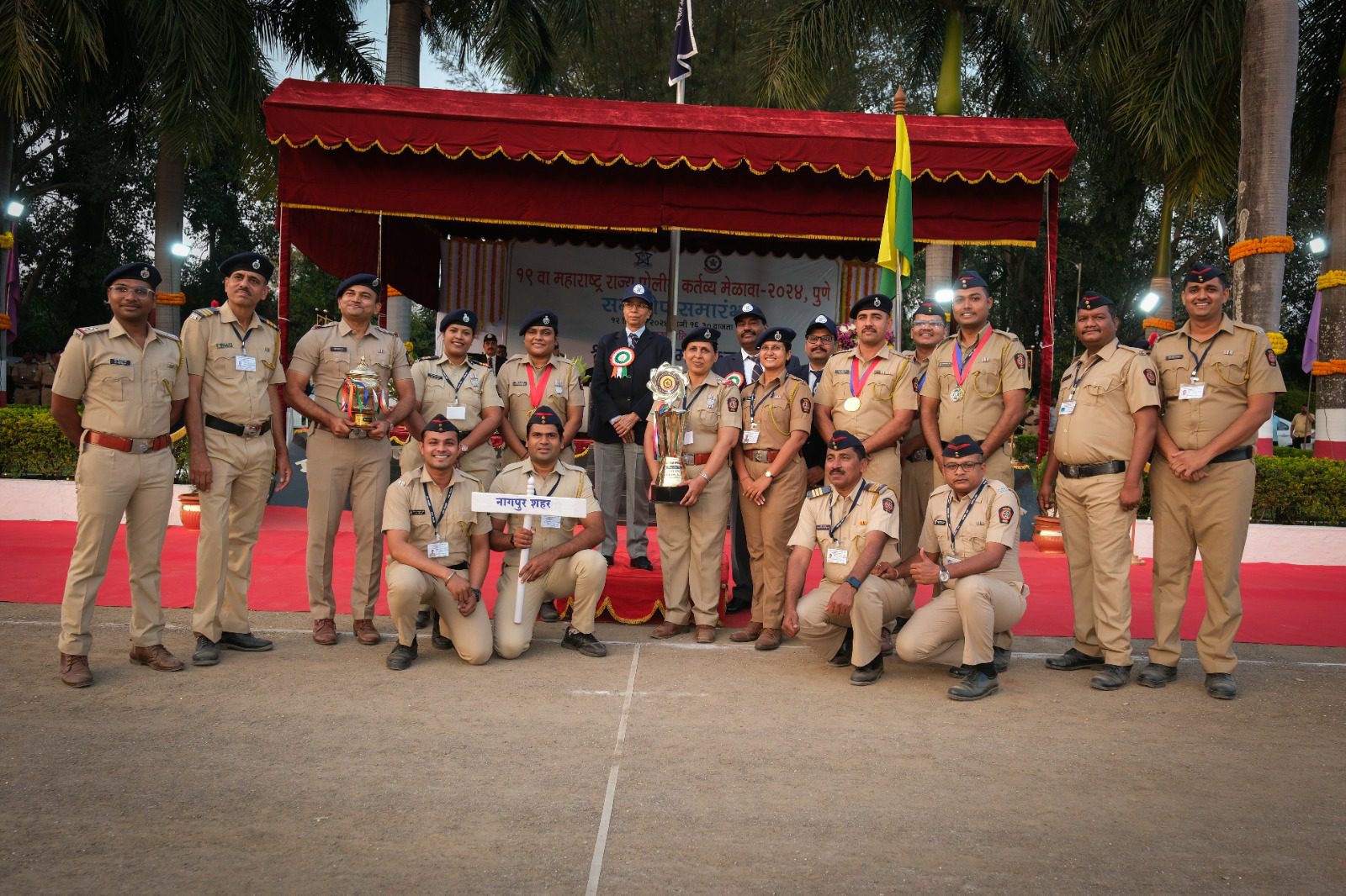 नागपुर पुलिस दल ने रचा इतिहास, जीता ‘जनरल चैंपियनशिप’ खिताब